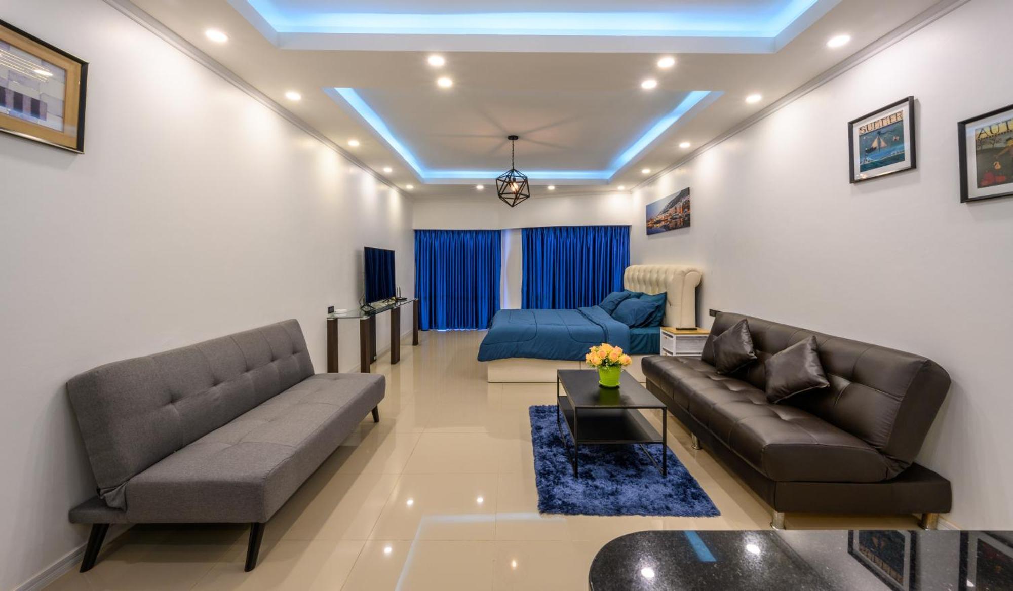 Jomtien Beachfront Stylish Studio , Stunning Seaview , Big Pool Zewnętrze zdjęcie